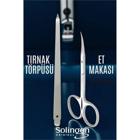 Tırnak Eti Makası Kavisli ve Profesyonel Çelik Törpü SETİ Tırnak Eti Makası Kavisli ve Profesyonel Çelik Törpü SETİ