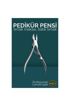 Pedikür Makası - Tırnak Makası - Batık Tırnak Makası Profesyonel Cerrahi Çelik