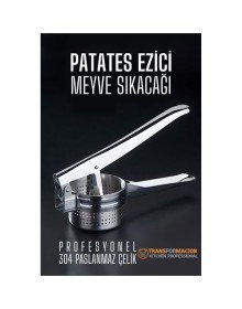 Patates Ezici Meyve Sıkacağı Sıkacağı Sebze Presi 304 Paslanmaz Çelik