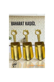 Baharat Kaşığı 3 lü SET Baharat Kaşığı 3 lü SET