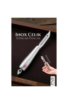 Inox Soyacak - Sebze Soyacağı - Kabak Dolma Oyacağı 2 li SET