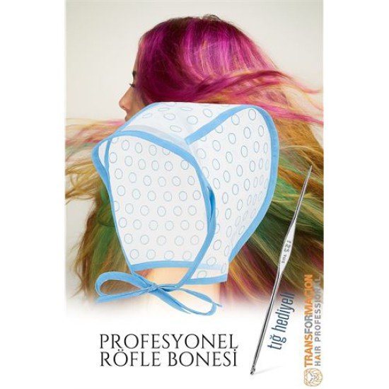 Röfle Bonesi ve Tığ Seti – Boya Tutmaz - Profesyonel Saç Açma Aparatı Röfle Bonesi ve Tığ Seti – Boya Tutmaz - Profesyonel Saç Açma Aparatı