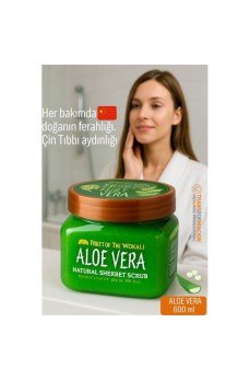 Profesyonel AloeVera Doğal Peeling - Tüm Vücut Scrub 600 ml