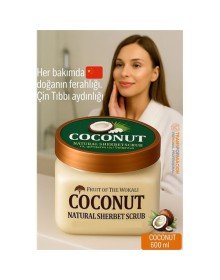 Profesyonel Hindistan Cevizi Doğal Peeling - Tüm Vücut Scrub 600 ml