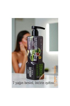 Profesyonel Nano Absolute Şampuan – 7 Zeytinyağı & İncir Özlü, 1000 ml