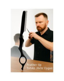Feather Tip Jiletli Ustura Profesyonel Alüminyum Metal