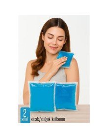 Sıcak Soğuk Kompres Jel 2 Lİ PAKET Cold Pack Hot Pack Şişlik Önleyici, Kas Rahatlatıcı