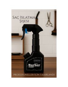 Berber Kuaför Saç Islatma Şişesi 500 ml Valf Sistemli, Geniş Alanlı Sis Püskürtme | Tek Sıkışta Maksimum Etki