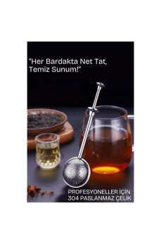 Bitki Çayı Süzgeci –Çay Demleme Aparatı Profesyonel 304 Paslanmaz Çelik Bitki Çayı Süzgeci –Çay Demleme Aparatı Profesyonel 304 Paslanmaz Çelik