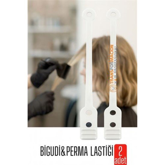 Bigudi Lastiği - Esnek Perma Lastikleri 2 ADET Bigudi Lastiği - Esnek Perma Lastikleri 2 ADET