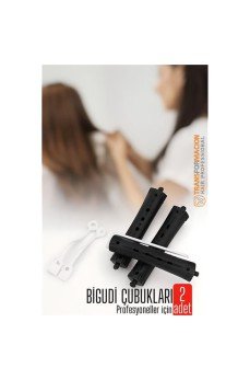 Saç Bigudisi – 2 li Saç Bukle Şekillendirme Seti - Lastikli - Profesyonel Saç Bigudisi – 2 li Saç Bukle Şekillendirme Seti - Lastikli - Profesyonel