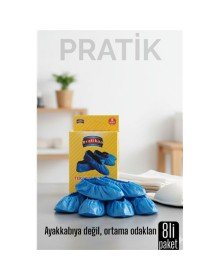 8 li KUTULU Pratik Galoş  Tek Kullanımlık Ayakkabı Kılıfı – Hijyenik ve Pratik Koruma
