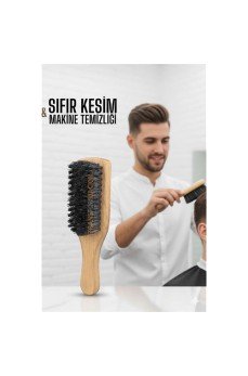 Ahşap Fade Fırça – Berberler İçin Sıfır Kesim ve Makine Temizleme Fırçası Ahşap Fade Fırça – Berberler İçin Sıfır Kesim ve Makine Temizleme Fırçası