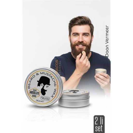 2 li Nano Bıyık Sabitleyici Wax - %100 Doğal, Şekillendirici ve Besleyici Balm 2 li Nano Bıyık Sabitleyici Wax - %100 Doğal, Şekillendirici ve Besleyici Balm