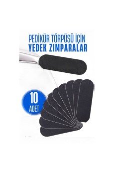 Ayak Törpü Yedeği Yapışkanlı Törpü Zımparası Pedikür Törpü Yedeği 10 ADET Ayak Törpü Yedeği Yapışkanlı Törpü Zımparası Pedikür Törpü Yedeği 10 ADET