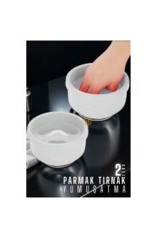 Parmak Yumuşatma 2 ADET Manikür Kasesi