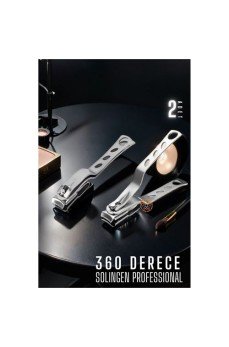 360 Derece Tırnak Makası 2 ADET Solingen Profesyonel