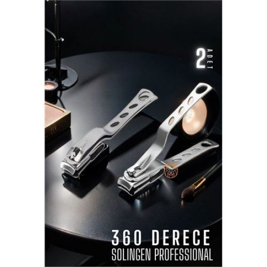 360 Derece Tırnak Makası 2 ADET Solingen Profesyonel 360 Derece Tırnak Makası 2 ADET Solingen Profesyonel