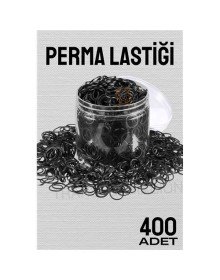 Perma Lastiği İnce 400 ADET SİYAH