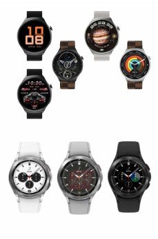 Akıllı Saat Bluetooth Bağlantılı Yuvarlak Ekran Plastik Kordonlu Akıllı Saat Bluetooth Bağlantılı Yuvarlak Ekran Plastik Kordonlu