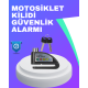 Su Geçirmez Alarm Disk Kilidi Motosiklet Scooter Bisiklet Güvenlik Su Geçirmez Alarm Disk Kilidi Motosiklet Scooter Bisiklet Güvenlik
