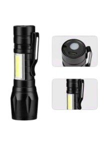 Led Lamba El Feneri Küçük Taşınabilir USB Şarjlı Acil Durum Lambası