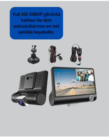 3 Kameralı Araç DVR