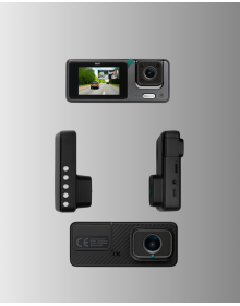 Çok Açılı Araç İçi DVR | Ön İç Arka Kamera, Döngü Video Kaydı