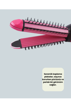 Kuaför Kalitesinde Saç Şekillendirici | Pratik Kullanım