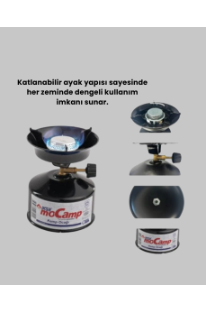 Doğa, Piknik ve Acil Durum İçin Kamp Ocağı Seti