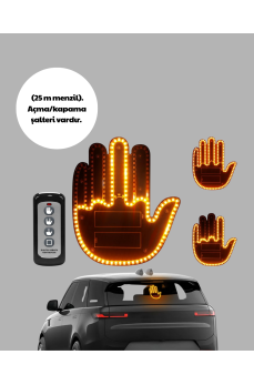 Uzaktan Kumandalı LED Jest Işığı – 3 Farklı Hareket Modu