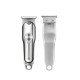 Paslanmaz Çelik Bıçaklı Kablosuz Şarjlı Dijital Göstergeli Tıraş Makinesi