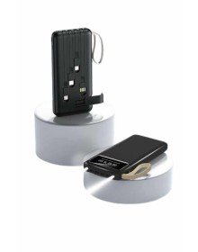 Hızlı Şarj Özellikli 20.000 Mah Dijital Göstergeli USB Girişli Android ve İOS Uyumlu Powerbank