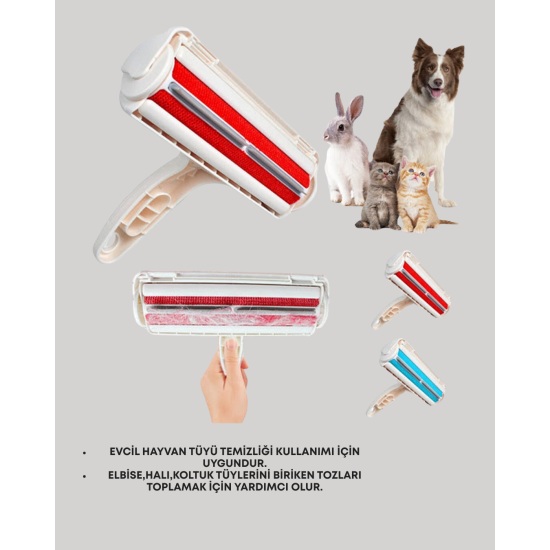 Evcil Hayvan Tüy Toplayıcı – Hazneli Pratik Temizlik Aparatı Evcil Hayvan Tüy Toplayıcı – Hazneli Pratik Temizlik Aparatı