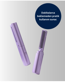 USB Şarjlı Kablosuz Saç Düzleştirici – Hızlı ve Pratik