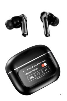 2025 Model Bluetooth Kulaklık Dokunmatik Ekran Yüksek Ses Kalitesi