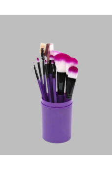 Yumuşak Fiber Kıllardan Oluşan 12'li Makyaj Fırçası Seti Göz Farı Allık ve Kontür İçin Yumuşak Fiber Kıllardan Oluşan 12'li Makyaj Fırçası Seti Göz Farı Allık ve Kontür İçin