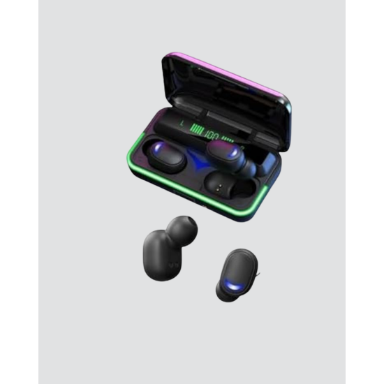 Uzun Pil Ömürlü E10 Powerbank Bluetooth Kulaklık LED Gösterge