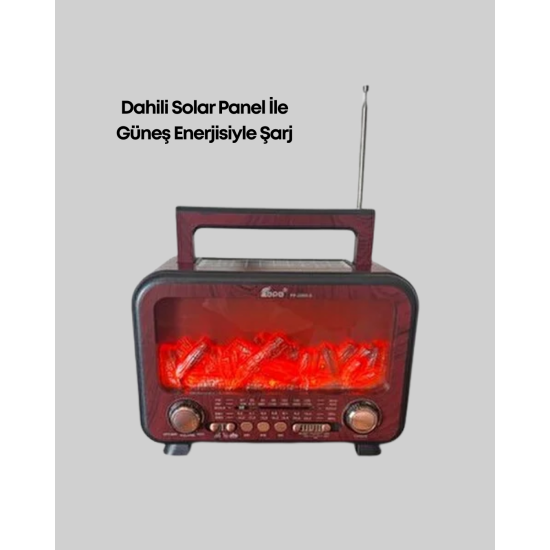 Alev Efektli Bluetooth Hoparlör