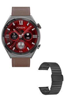 Erkeklere Özel Akıllı Saat Çelik Kordon Bluetooth Bağlantılı İOS ve Android Uyumlu Erkeklere Özel Akıllı Saat Çelik Kordon Bluetooth Bağlantılı İOS ve Android Uyumlu