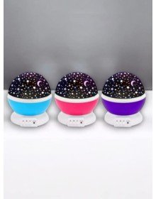 Yıldızlı Gökyüzü Efektli Projektörlü Masa ve Gece Lambası