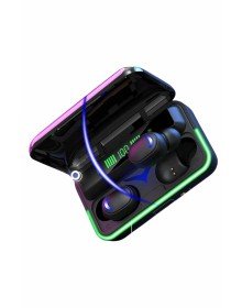 Extra Bass Kablosuz Kulaklık Işıklı Bluetooth Kulaklık Powerbank Özellikli