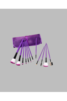 12 Parça Yumuşak Kıllı Makyaj Fırçası Seti Yüz ve Göz Makyajına Uygun Profesyonel Kullanım