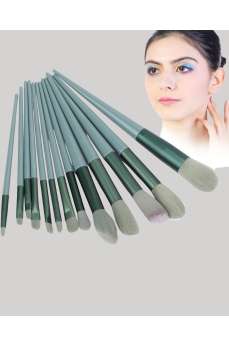 13'lü Fiber Kıllı Yumuşak Makyaj Fırçası Seti Taşınabilir ve Ergonomik Tasarım