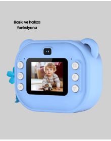 Çocuk Şipşak Kamera – 24MP HD Çift Lensli Termal Baskı Teknolojili