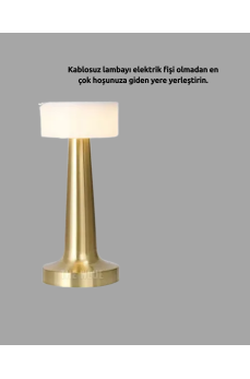 3 Kademeli Dokunmatik Başucu Lambası – Pil ile Sağlam Kablosuz Tasarım 3 Kademeli Dokunmatik Başucu Lambası – Pil ile Sağlam Kablosuz Tasarım