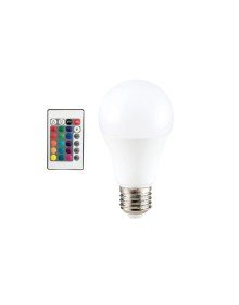 9W E27 RGB ve Beyaz Işık Kumandalı Ampul