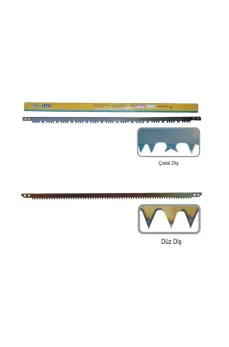 Abay Dar Kolastar Testere Ağzı - Çatal Diş 60 cm Abay Dar Kolastar Testere Ağzı - Çatal Diş 60 cm