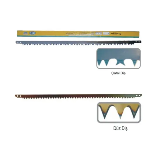 Abay Dar Kolastar Testere Ağzı - Çatal Diş 76 cm Abay Dar Kolastar Testere Ağzı - Çatal Diş 76 cm