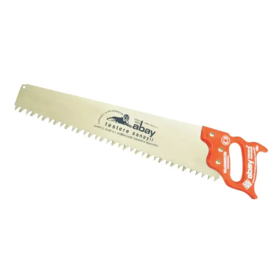 Abay Elmas Uçlu Çelik Gaz Beton Testere 50 cm - Ahşap Sap Abay Elmas Uçlu Çelik Gaz Beton Testere 50 cm - Ahşap Sap